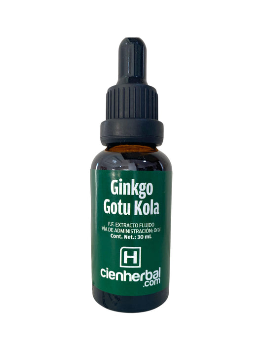 Ginko-Gotukola Compuesto (Extracto Fluido) - 30mL